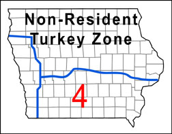 Iowa Turkey Hunting Zone 4